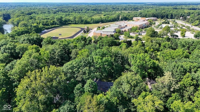 118 White Horse Ln, Fishers, IN 46038 - view of property location with a heavily wooded area