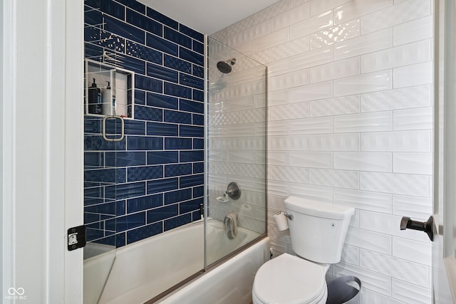 118 White Horse Ln, Fishers, IN 46038 - full bath with tile walls and bathing tub / shower combination
