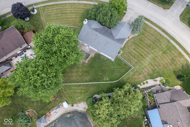 8809 Haddington Dr N, Indianapolis, IN 46256 - aerial overview of property's location