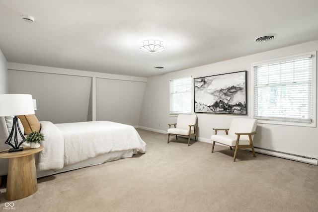 8627 Emerald Ln, Indianapolis, IN 46260 - bedroom with light colored carpet and baseboards