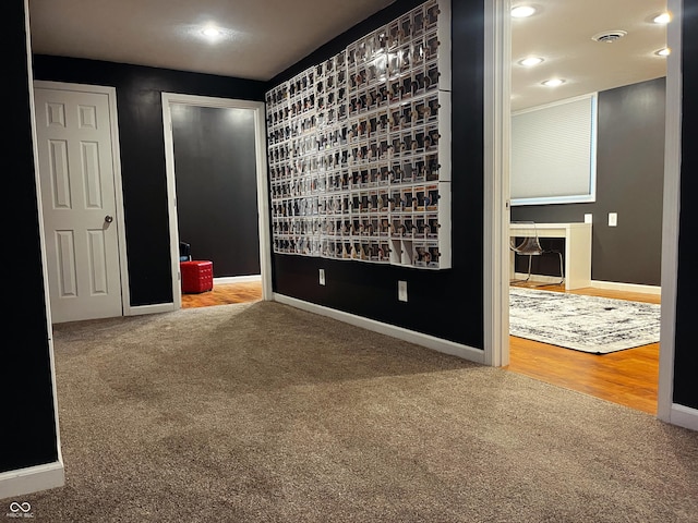 1646 N Nieman Dr, Greensburg, IN 47240 - empty room with carpet flooring and recessed lighting