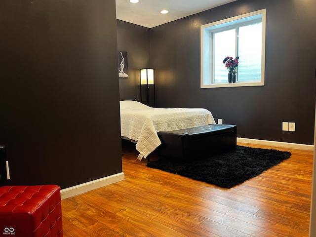 1646 N Nieman Dr, Greensburg, IN 47240 - bedroom with wood finished floors and recessed lighting