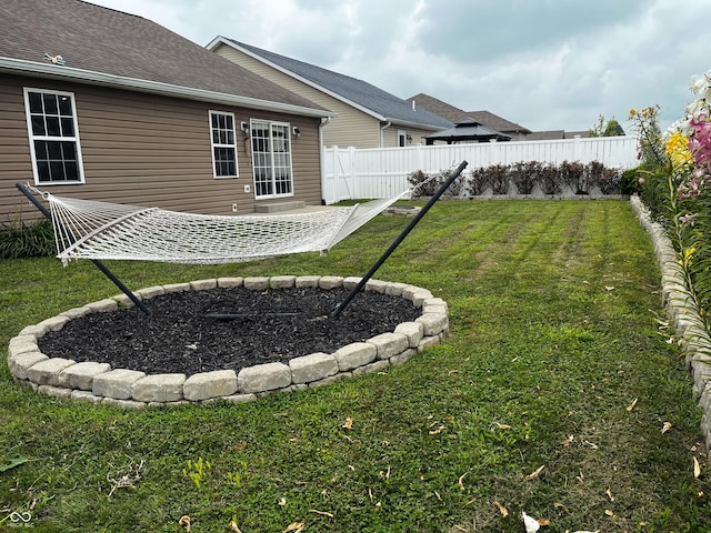 1646 N Nieman Dr, Greensburg, IN 47240 - view of yard with a patio area