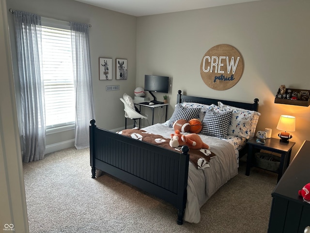 12059 Chapelwood Dr, Fishers, IN 46037 - bedroom with carpet flooring and baseboards