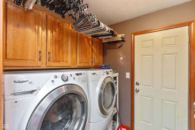 9437 N County Road 225 E, Pittsboro, IN 46167 - laundry area with independent washer and dryer and cabinet space