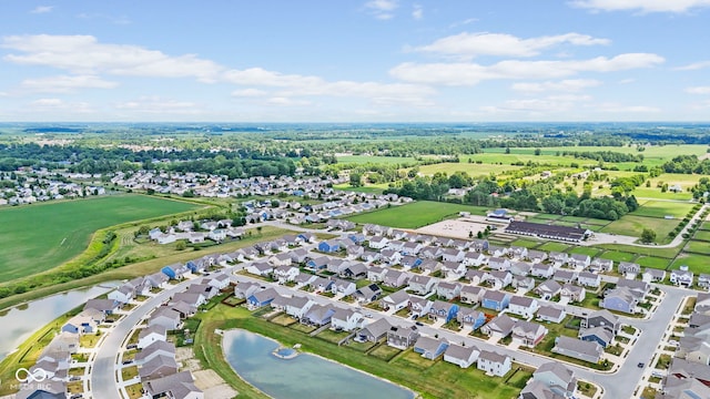 1448 Willow Tree Ln, Sheridan, IN 46069 - view of property location with a nearby body of water and nearby suburban area