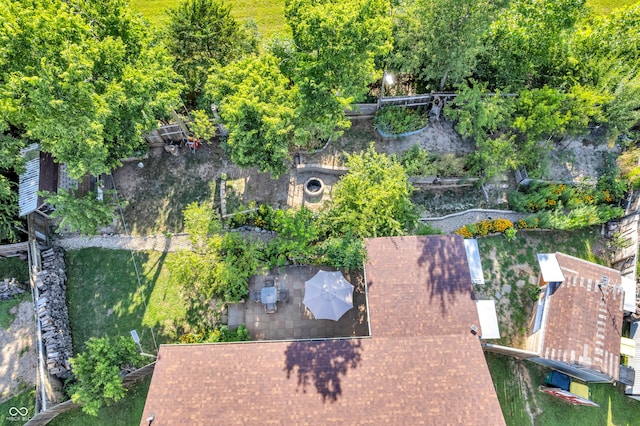 1058 Creekwood Ln, Franklin, IN 46131 - aerial view of property's location