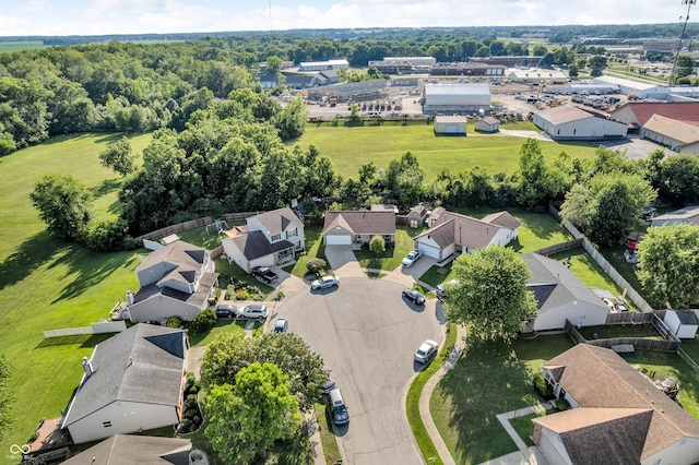 1058 Creekwood Ln, Franklin, IN 46131 - aerial perspective of suburban area