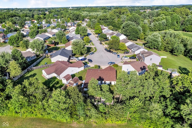 1058 Creekwood Ln, Franklin, IN 46131 - aerial view of property's location with nearby suburban area