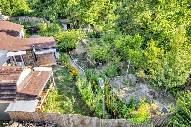 1058 Creekwood Ln, Franklin, IN 46131 - drone / aerial view