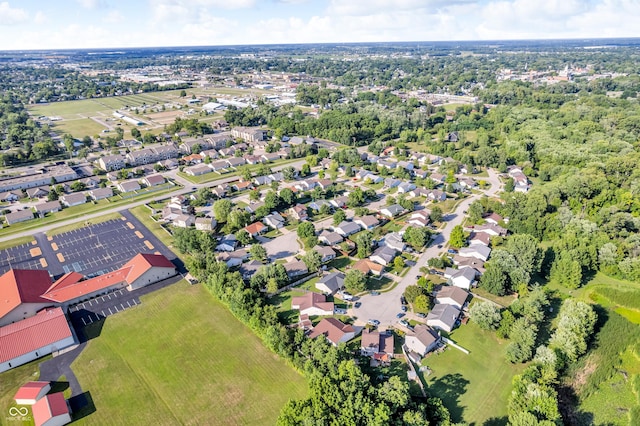 1058 Creekwood Ln, Franklin, IN 46131 - drone / aerial view