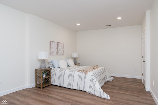 10630 Thorny Rdg Trce, Fishers, IN 46037 - bedroom with recessed lighting and wood finished floors
