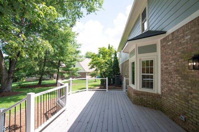 10630 Thorny Rdg Trce, Fishers, IN 46037 - deck featuring a lawn