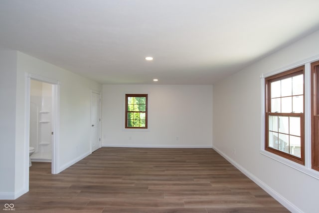 10630 Thorny Rdg Trce, Fishers, IN 46037 - unfurnished room featuring recessed lighting and wood finished floors