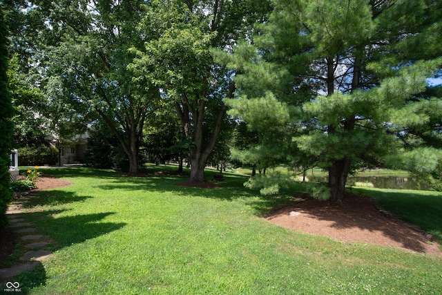 10630 Thorny Rdg Trce, Fishers, IN 46037 - view of green lawn featuring view of scattered trees