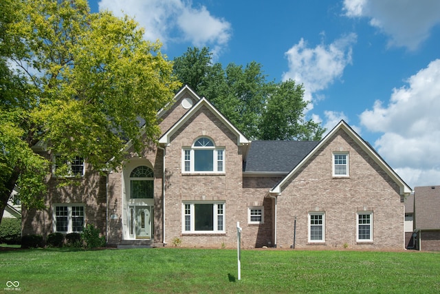 10630 Thorny Rdg Trce, Fishers, IN 46037 - traditional home with brick siding and a front lawn