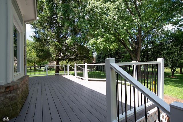 10630 Thorny Rdg Trce, Fishers, IN 46037 - view of deck