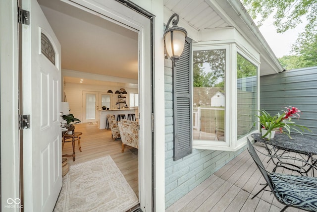107 Pasadena Rd, Noblesville, IN 46062 - view of wooden deck