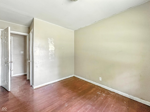 3505 N Emerson Ave, Indianapolis, IN 46218 - spare room with wood finished floors