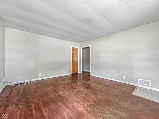 3505 N Emerson Ave, Indianapolis, IN 46218 - empty room with wood finished floors and baseboards