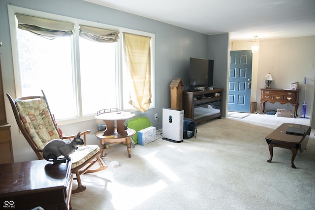 124 Georgton Ct, West Lafayette, IN 47906 - view of carpeted living area