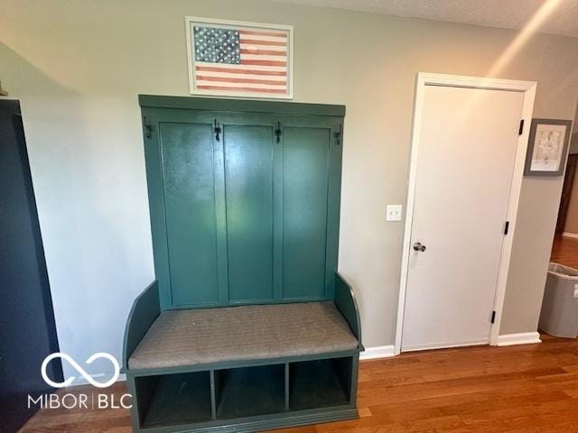 9490 N Keith Dr W, Columbus, IN 47203 - mudroom with wood finished floors and baseboards