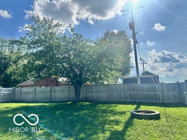 9490 N Keith Dr W, Columbus, IN 47203 - view of fenced backyard