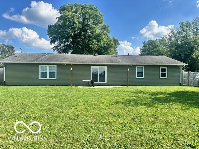 9490 N Keith Dr W, Columbus, IN 47203 - back of property