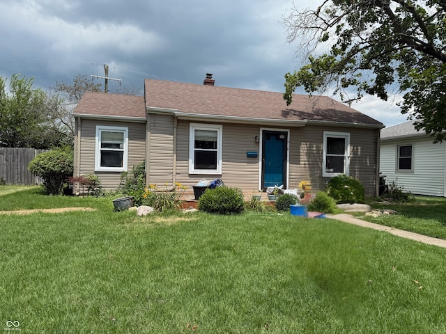 1918 14th St, Columbus, IN 47201 - bungalow featuring a chimney and a shingled roof