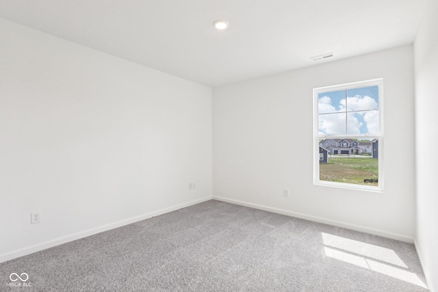 1186 Vera Blvd, Danville, IN 46122 - empty room featuring carpet and recessed lighting