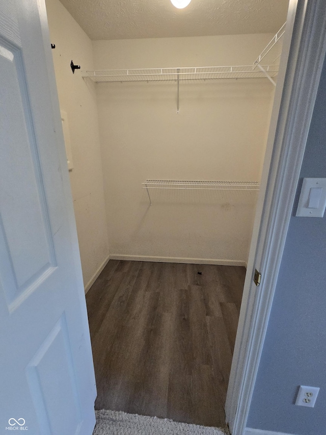 4293 Blue Spruce Ct, Greenwood, IN 46143 - walk in closet featuring wood finished floors