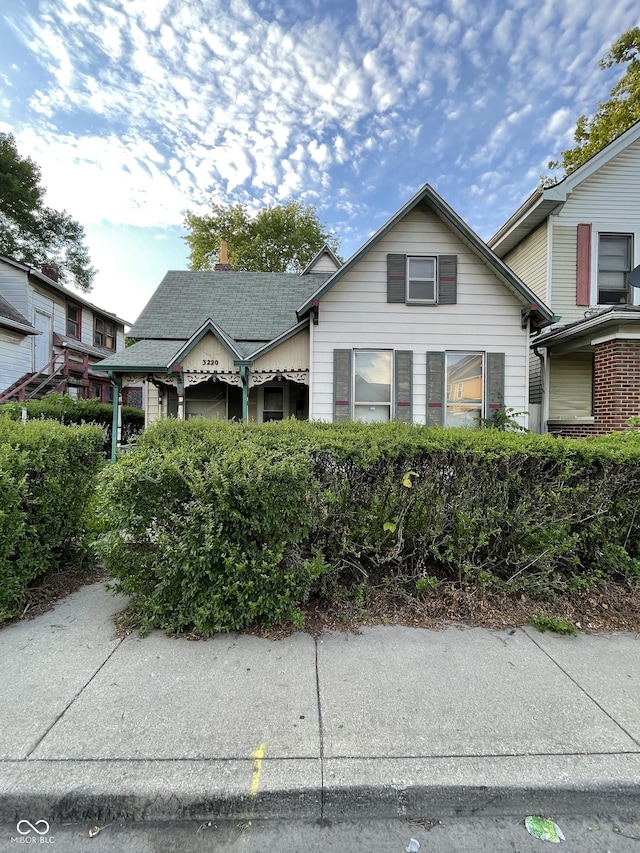 3220 E New York St, Indianapolis, IN 46201 - view of bungalow-style home