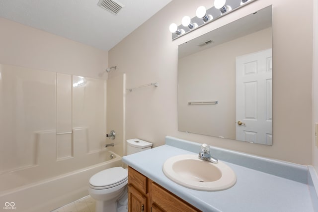 11628 Coastal Way, Indianapolis, IN 46229 - bathroom with vanity, bathtub / shower combination, and tile patterned floors