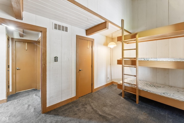 19120 Tomlinson Rd, Westfield, IN 46074 - unfurnished bedroom featuring carpet flooring and beam ceiling