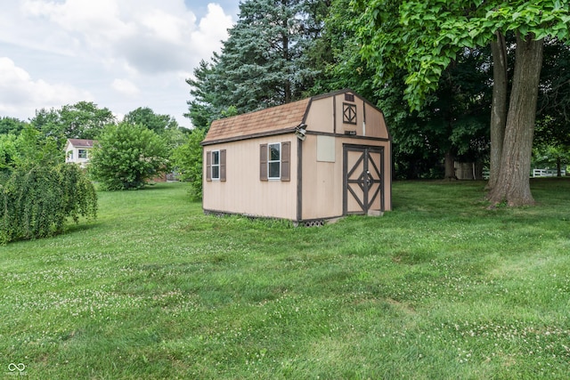 19120 Tomlinson Rd, Westfield, IN 46074 - view of shed with view of wooded area