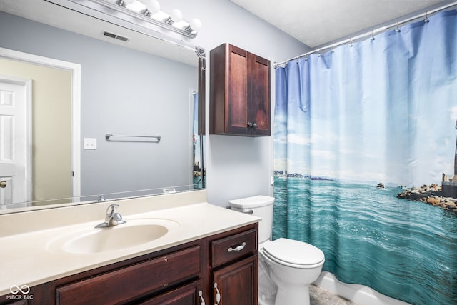 10721 Chesapeake Dr S, Indianapolis, IN 46236 - full bathroom featuring vanity and a shower with shower curtain