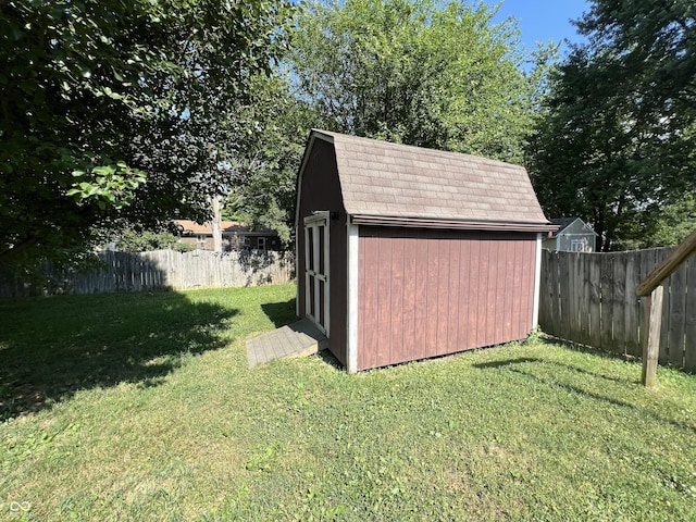 1615 S 9th Ave, Beech Grove, IN 46107 - view of shed with a fenced backyard