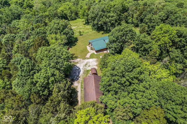 8701 E Splinter Ridge Rd, Madison, IN 47250 - view of subject property with a forest