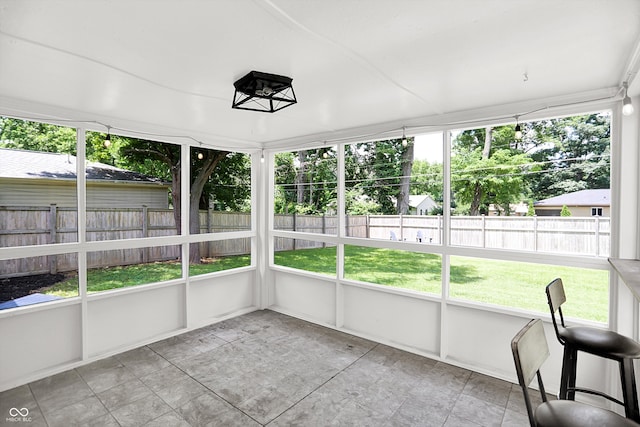 5456 N Park Dr, Indianapolis, IN 46220 - view of unfurnished sunroom