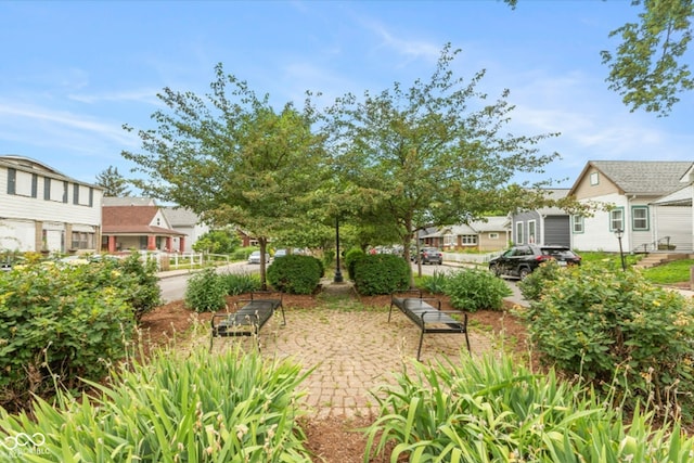 1440 S New Jersey St, Indianapolis, IN 46225 - view of yard featuring a residential view and a patio