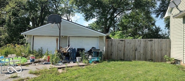 202 E Pearl St, Trafalgar, IN 46181 - view of detached garage