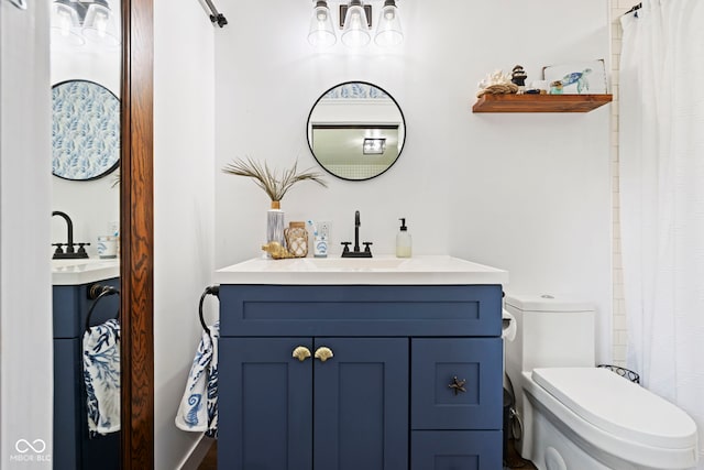 631 S State Road 39, Danville, IN 46122 - full bath featuring vanity and a shower with curtain