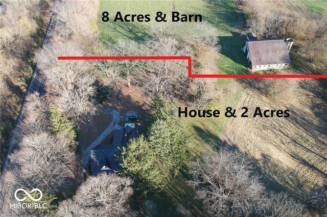 631 S State Road 39, Danville, IN 46122 - map / location with property boundaries highlighted