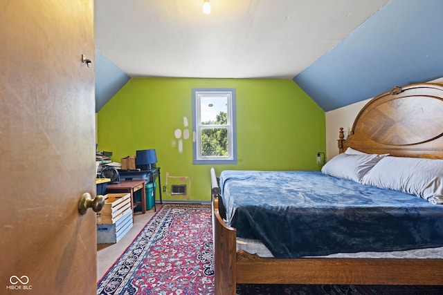 631 S State Road 39, Danville, IN 46122 - carpeted bedroom featuring lofted ceiling