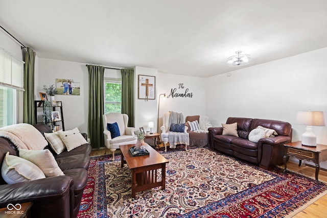 631 S State Road 39, Danville, IN 46122 - living room with wood finished floors