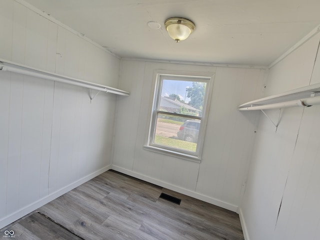 316 E Mechanic St, Shelbyville, IN 46176 - spacious closet featuring wood finished floors