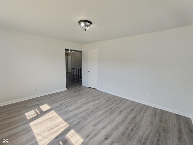 316 E Mechanic St, Shelbyville, IN 46176 - spare room featuring light wood finished floors