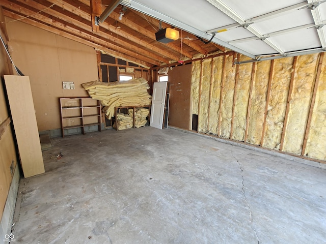 316 E Mechanic St, Shelbyville, IN 46176 - garage with a garage door opener