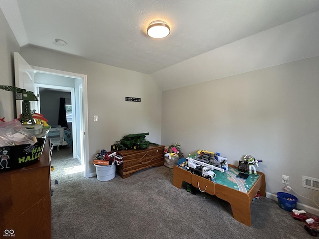 315 W N St, Crawfordsville, IN 47933 - carpeted home office with lofted ceiling