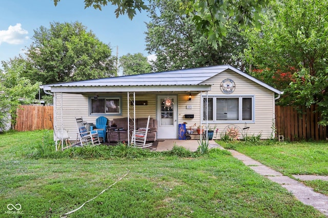 209 Bishop St, Mooresville, IN 46158 - bungalow-style house with a patio